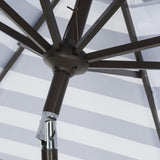 Iris Stripe Patio Umbrella