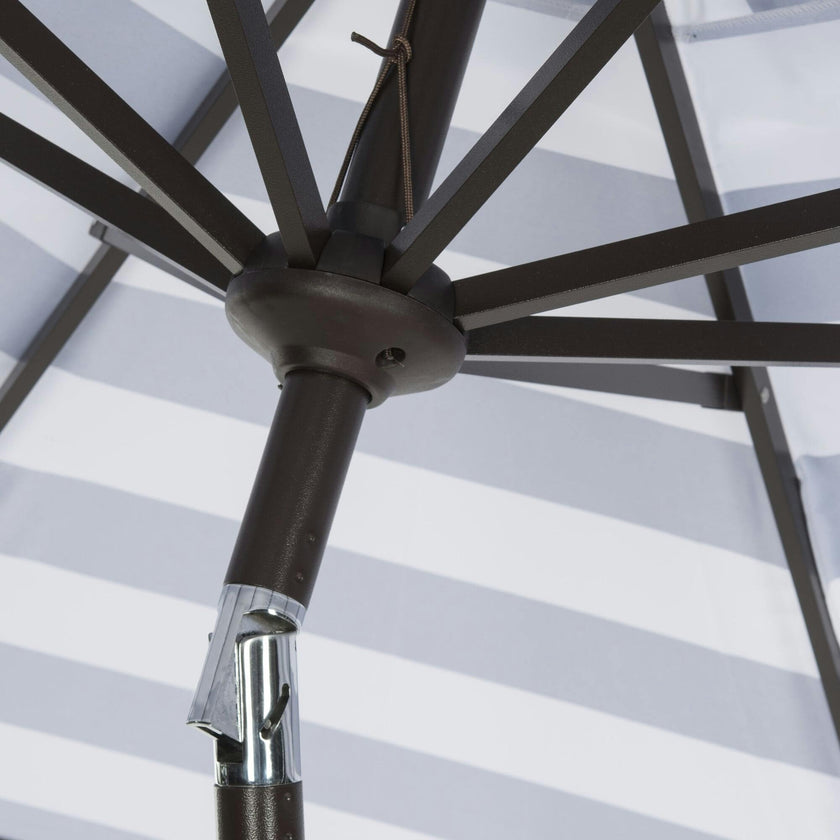 Iris Stripe Patio Umbrella