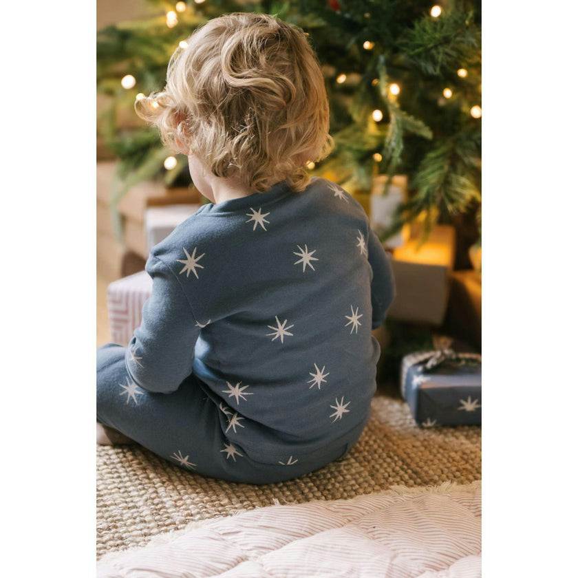 Ribbed Pajama, Blue