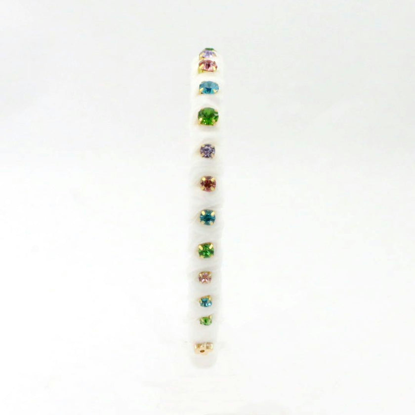 Multi Velvet Stones Headband