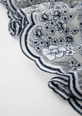 Eliza Embroidered Mini Dress