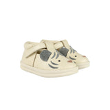 Zazo Special Shoes | White Tiger | Cream Leather