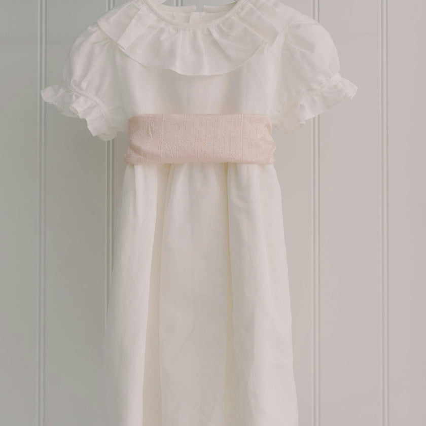 Vega Ceremony Dress with Silk Sash