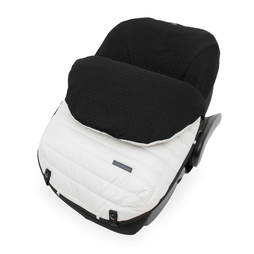 Infant Car Seat Footmuff - Pearl