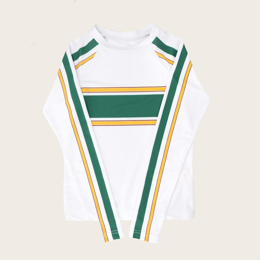 Hamptons Stripe Rash Guard