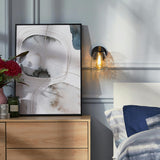 Heidi Dimmable 1-Light Armed Wall Sconce