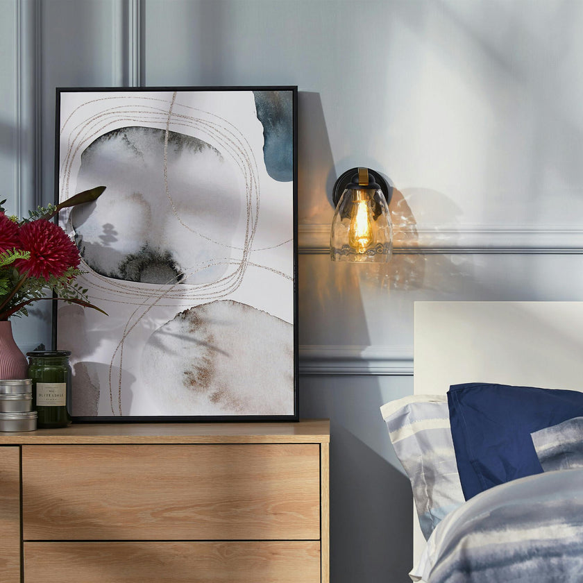 Heidi Dimmable 1-Light Armed Wall Sconce