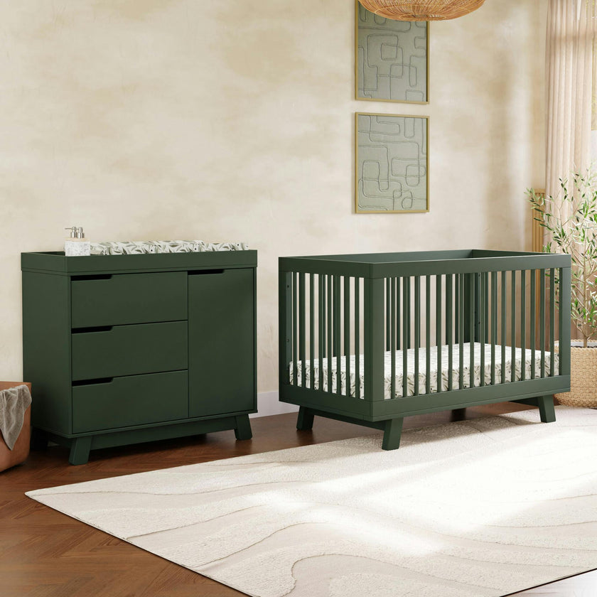 Hudson 3-Drawer Changer Dresser With Removable Changing Tray In