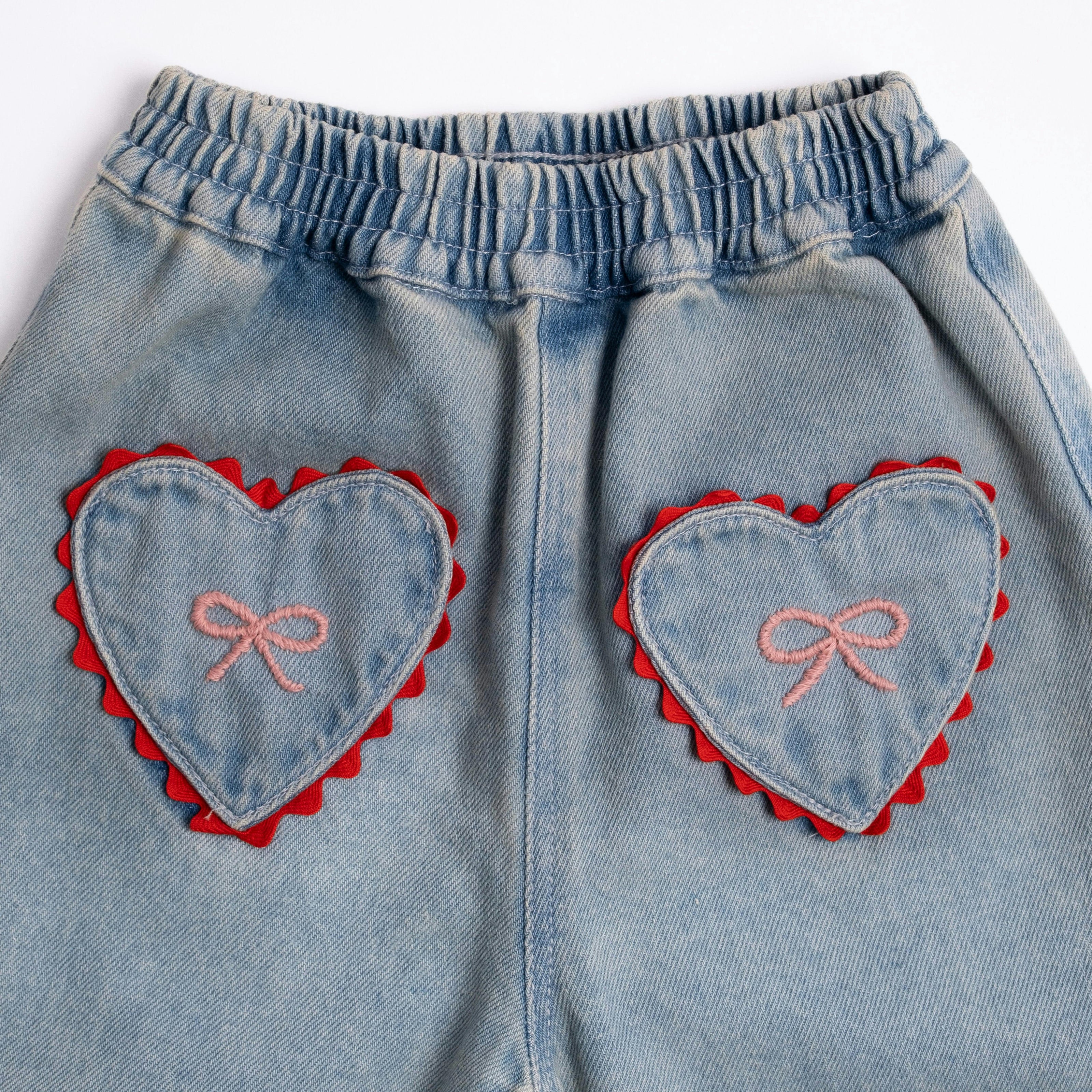Wide-leg Pant in Denim Darling