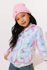 Sequin Bow Bomber