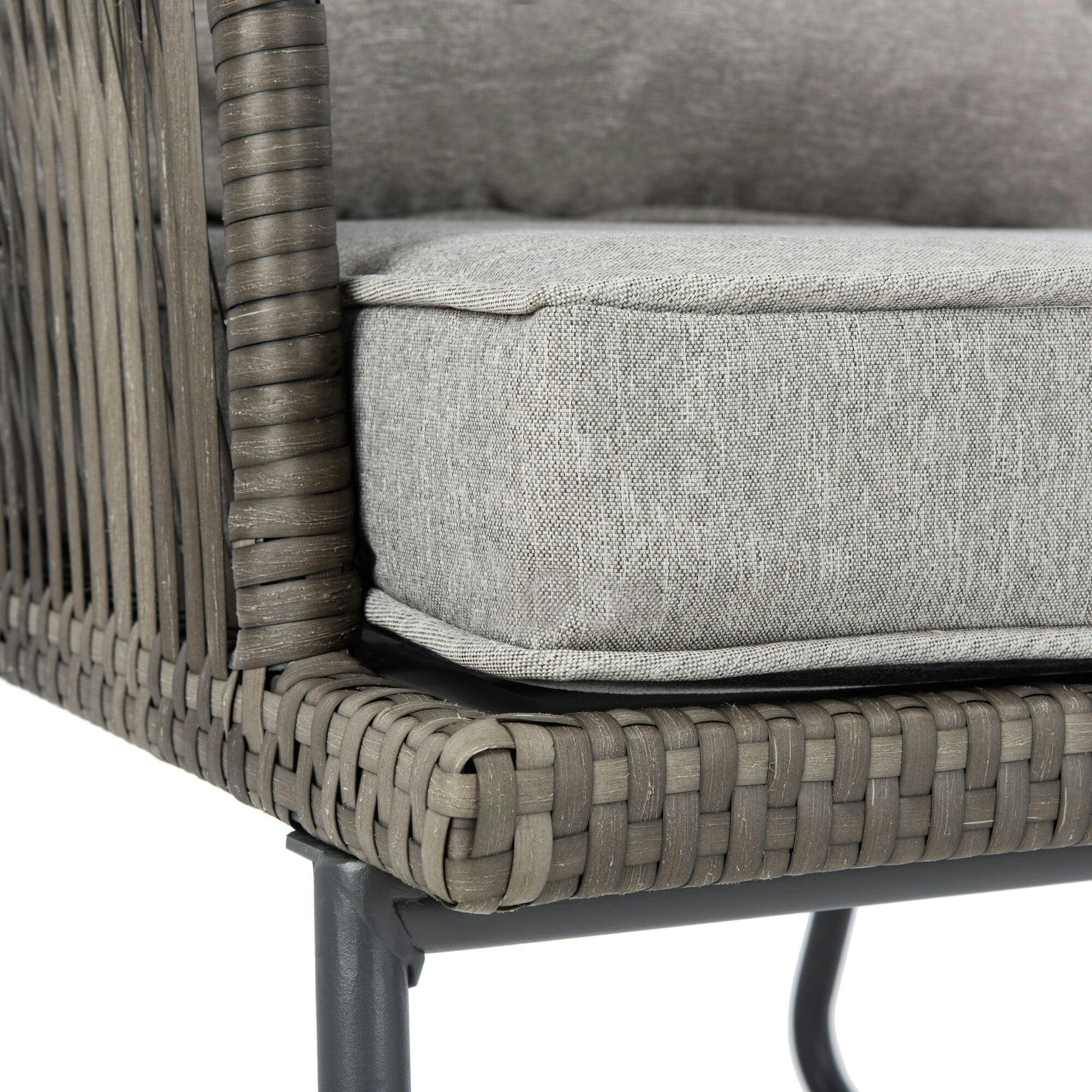 Jensen 3-Piece Rattan Outdoor Lounge Set