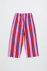 TROPIC STRIPED PANTS PINK