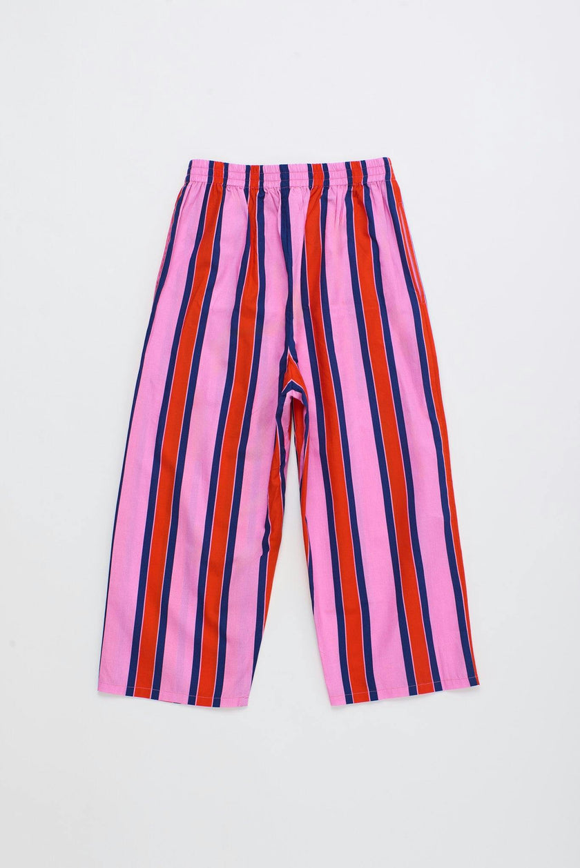 TROPIC STRIPED PANTS PINK