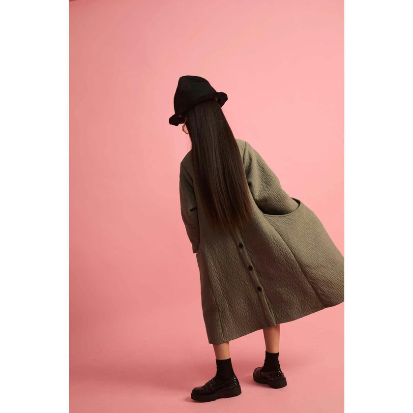 Dune Dress Dark Green