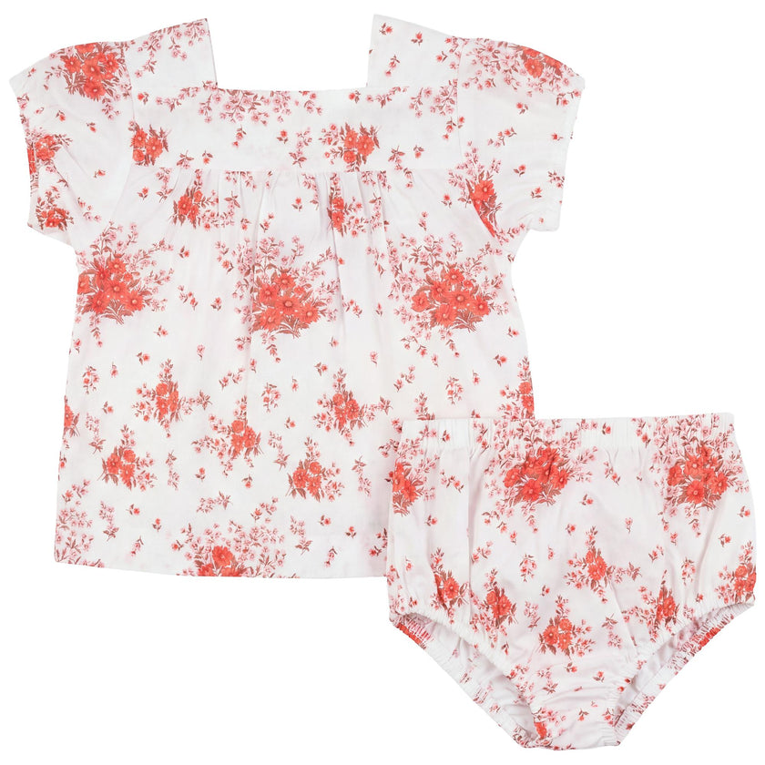 Floral Print Woven Set