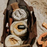 Beach Hauler™ - Mini Mesh Beach Bag – Espresso