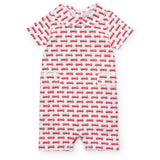 Henry Boys' Shortall - Fire Truck Red
