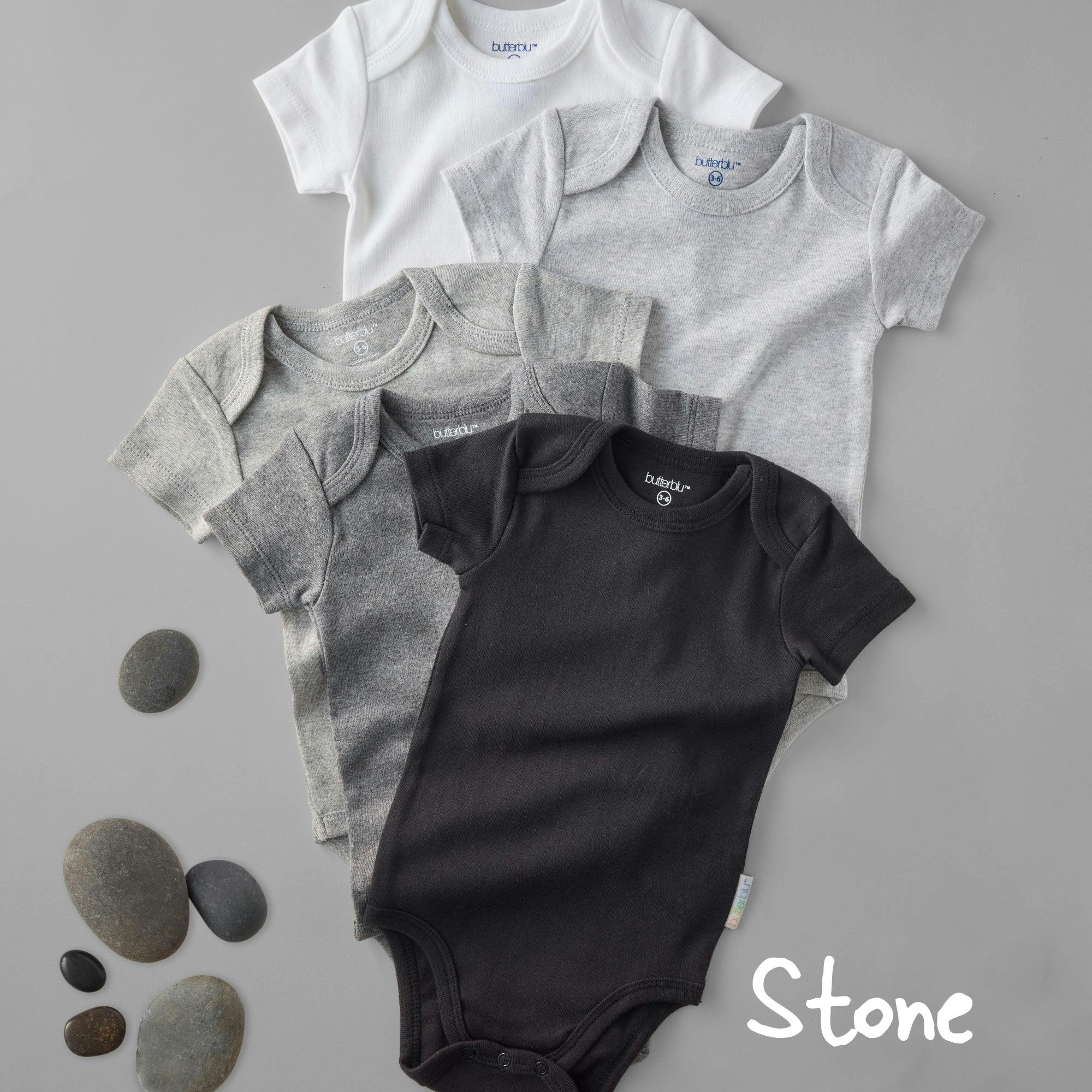 AVERY 5-Pack Short Sleeve Bodysuits