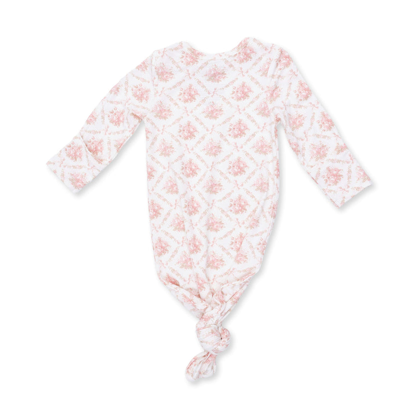 Rose Bow Lattice - Knotted Gown and Knot Headband