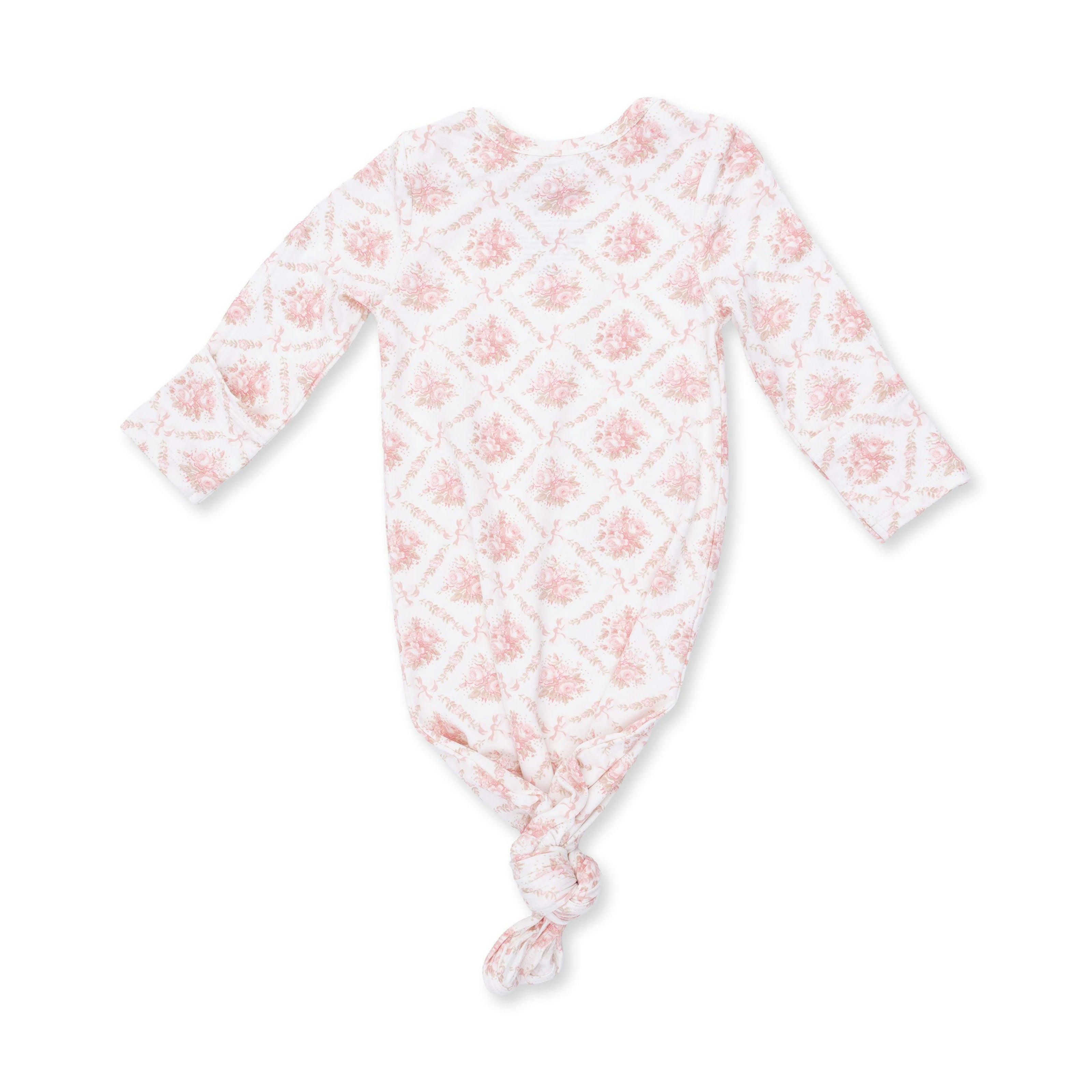 Rose Bow Lattice - Knotted Gown and Knot Headband