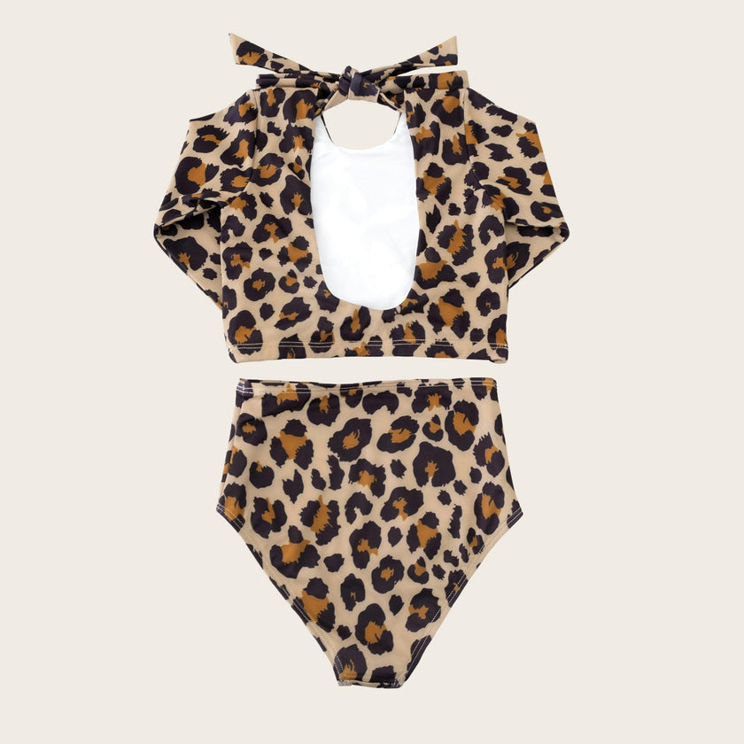 Leopard Two Piece Long Sleeve