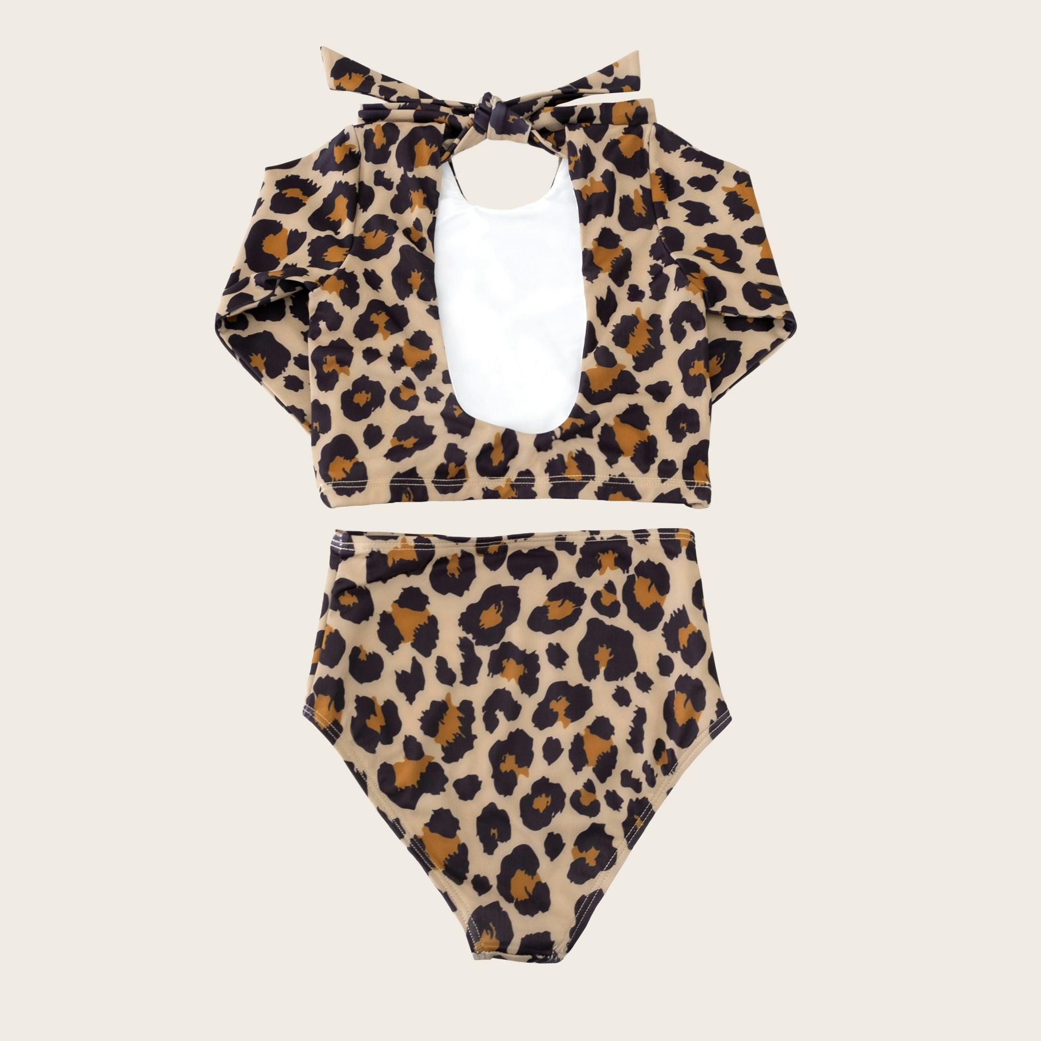Leopard Two Piece Long Sleeve