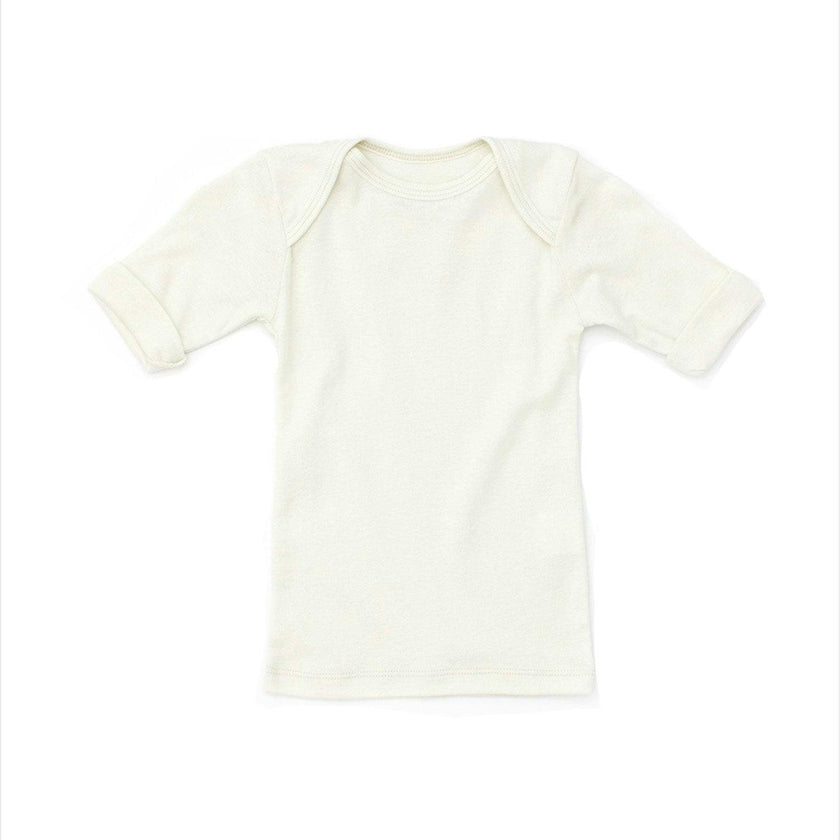 Lap Shoulder Tee Short Sleeve Charcoal