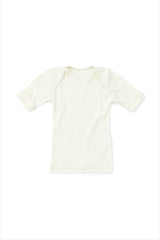 Lap Shoulder Tee Short Sleeve Charcoal