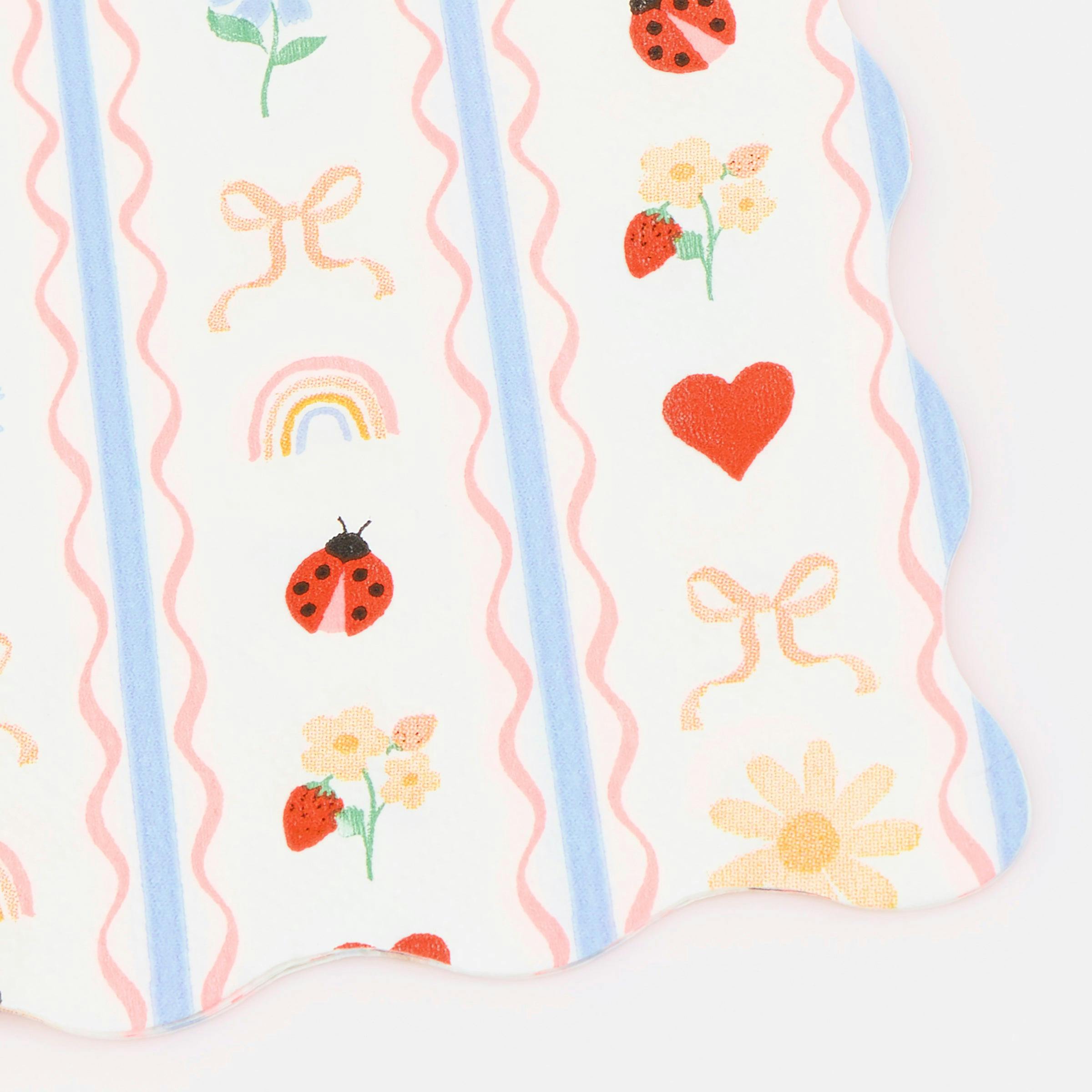 Little Garden Small Napkins