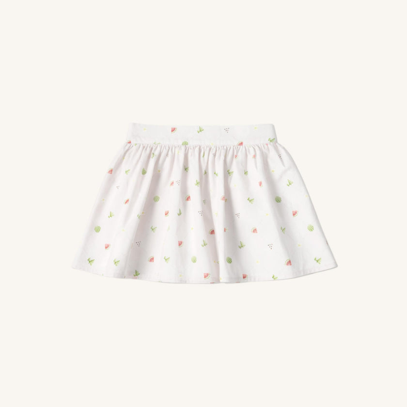 Circle Skirt in Melon Patch