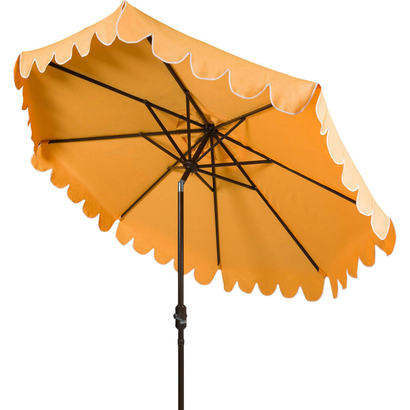 Dorinda Scalloped Patio Umbrella