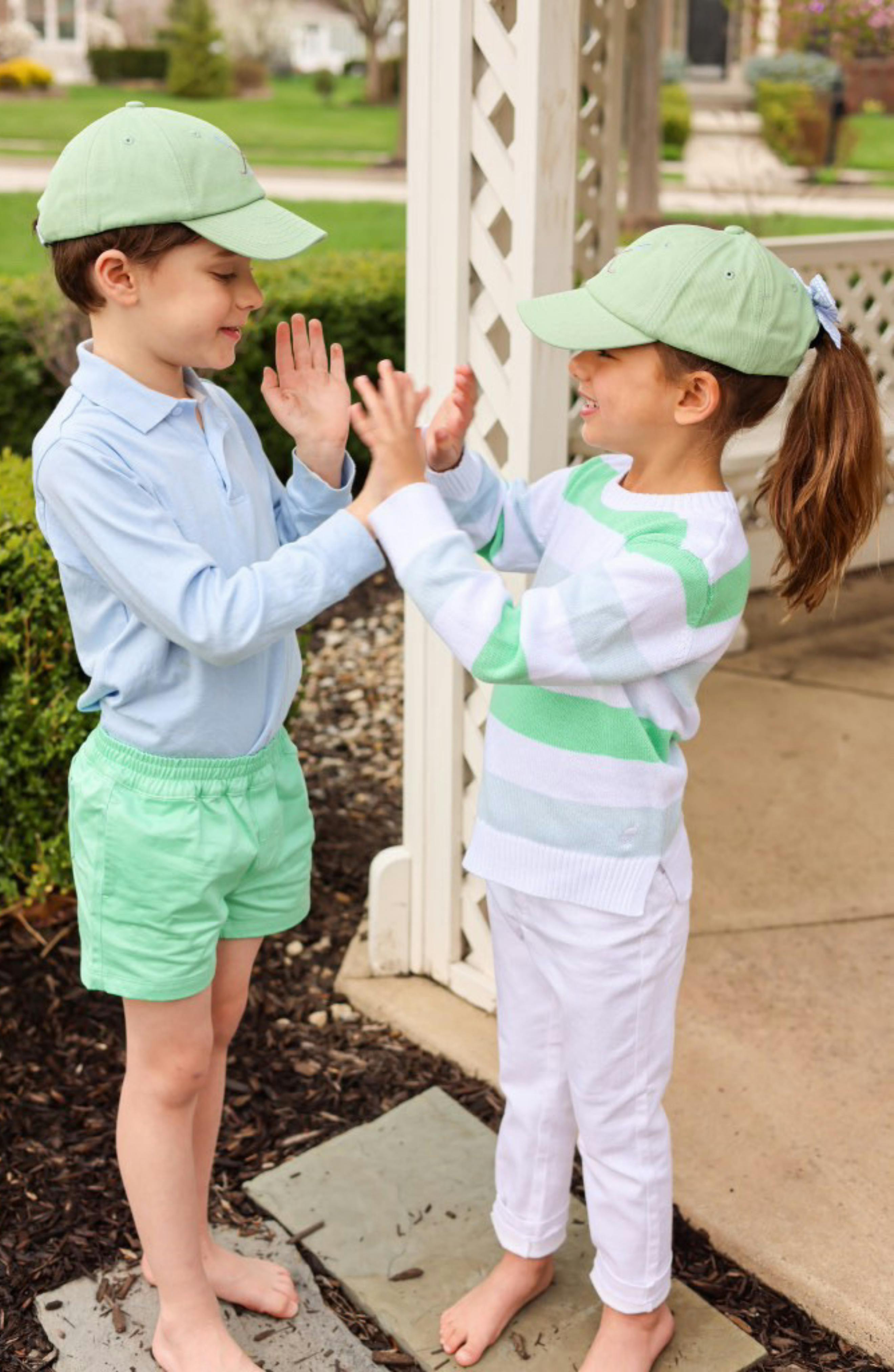 Golf Clubs Bow Baseball Hat (Youth)