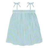 girls tamarin stripe french terry tie-strap dress