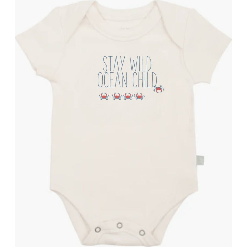 graphic bodysuit | stay wild ocean child
