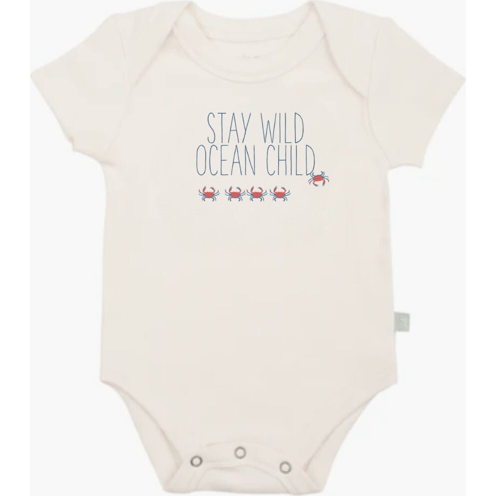 graphic bodysuit | stay wild ocean child