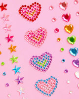 Rainbow Face Gems - 82 pc rainbow rhinestones