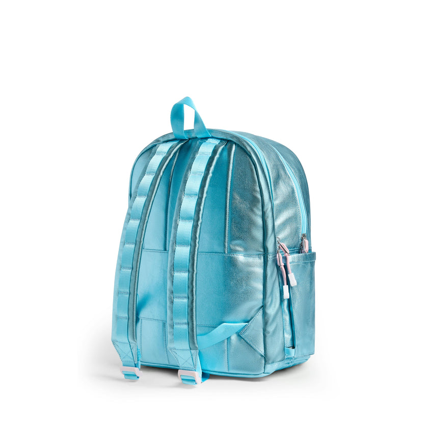 Kane Double Pocket Backpack, Metallic Clouds