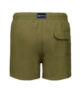 boys solid swim shorts olive green
