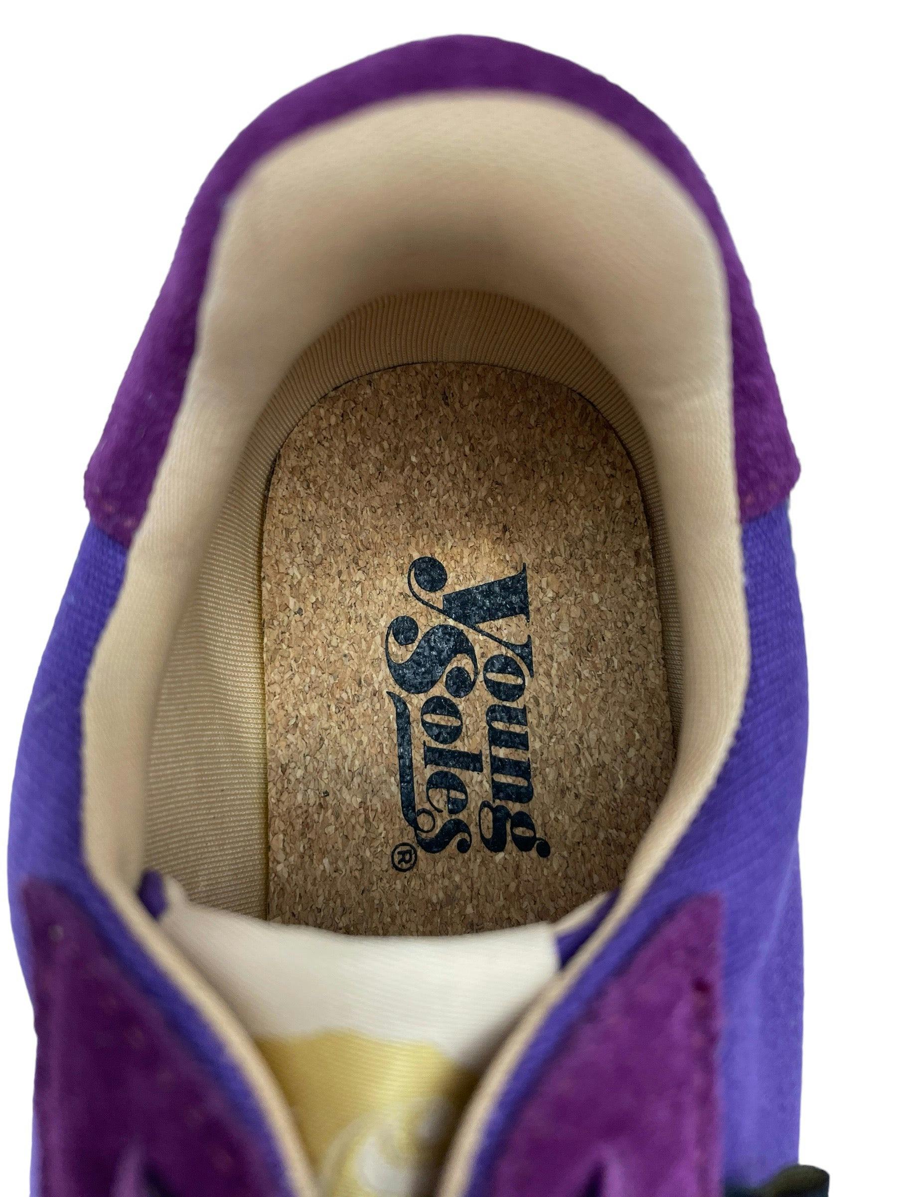 Keegan Kids Retro Runner Trainer - Violet Dream Textile & Suede