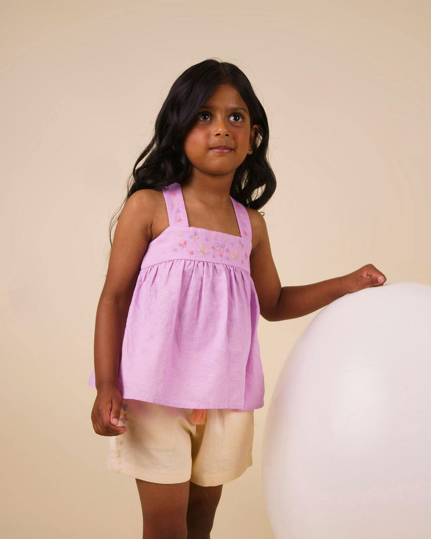 Romy Blouse - Lilac