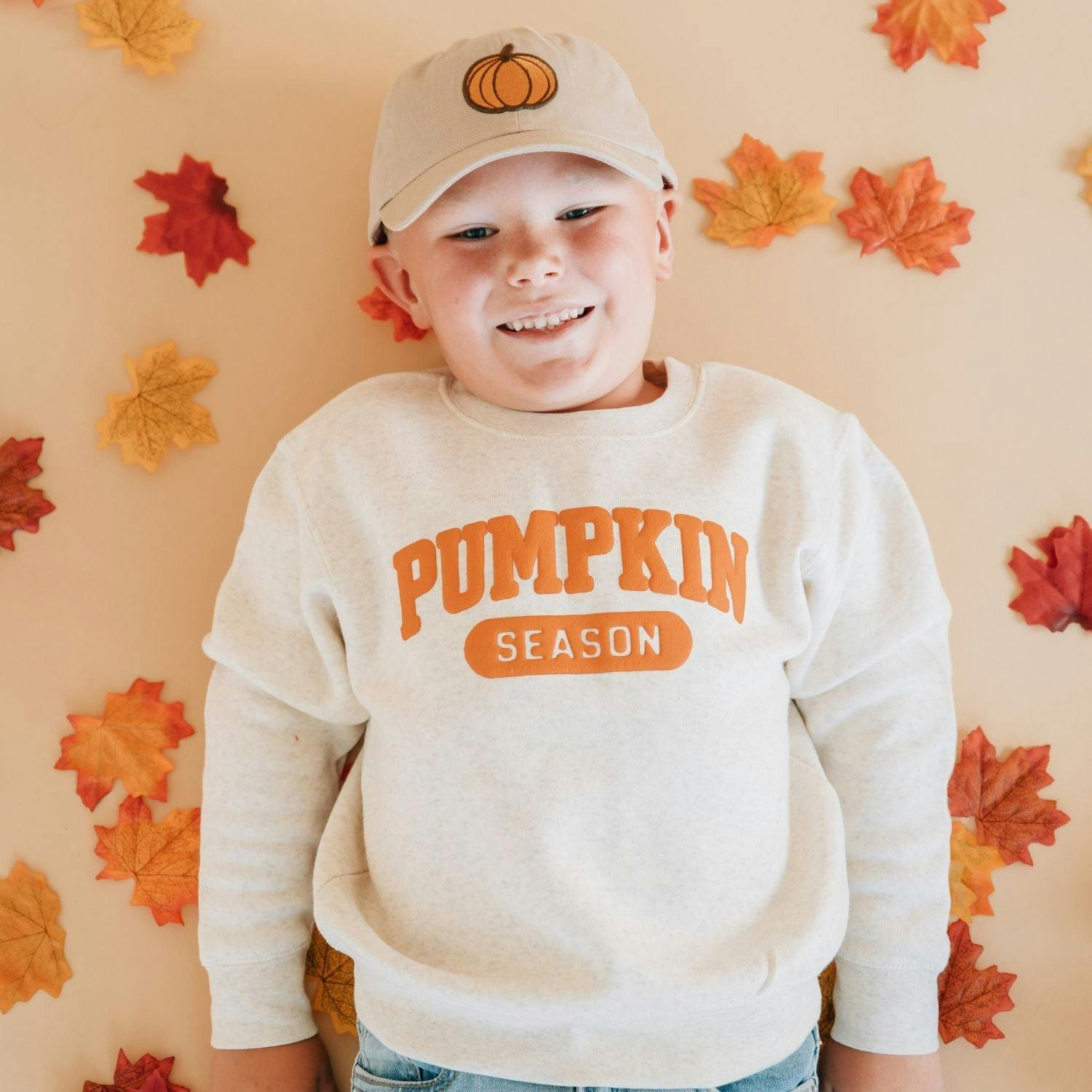 Pumpkin Season Puff Ink Sweatshirt