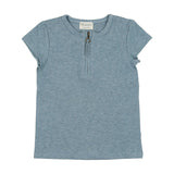 Soft Ribbed Short Sleeve Shirt