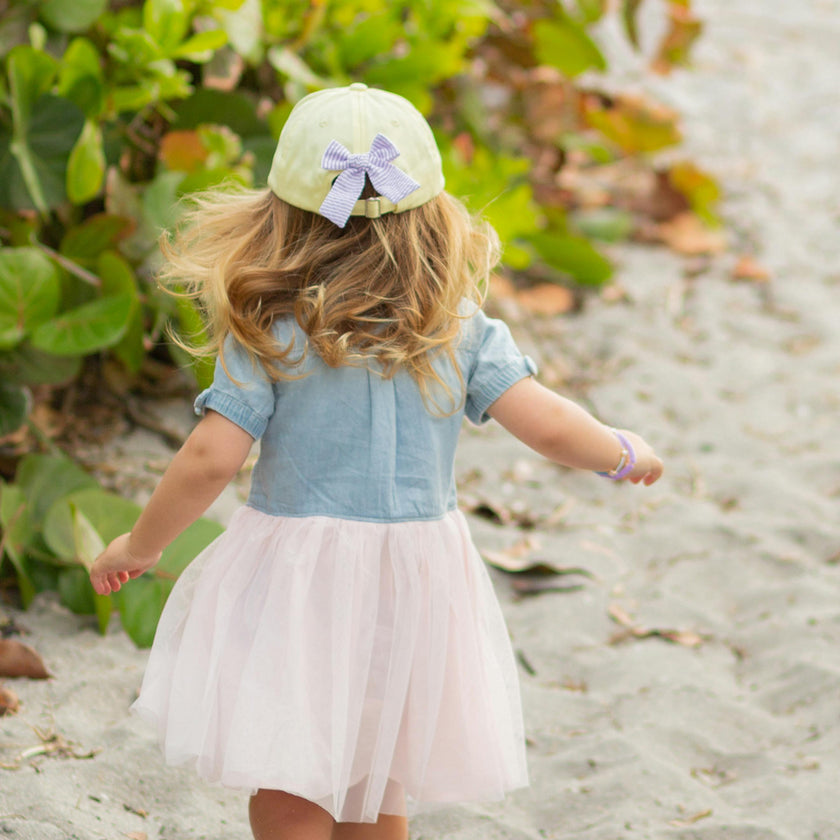 Butterfly Bow Baseball Hat (Youth, Junior)