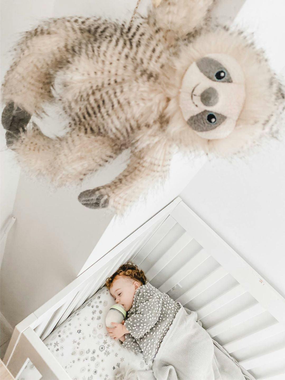 Simon Sloth Luxe Fur Plush Toy