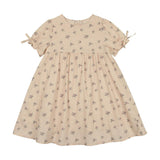 Rose Dot Short Sleeve Dress