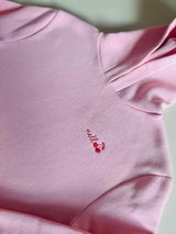 Cherry Monogrammed Girls Cropped Hoodie