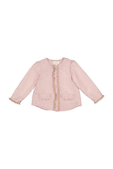VENDOME JACKET LIGHTPINK SMOCKED
