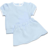 Diamond Quilt Pima Tween Skirt Set