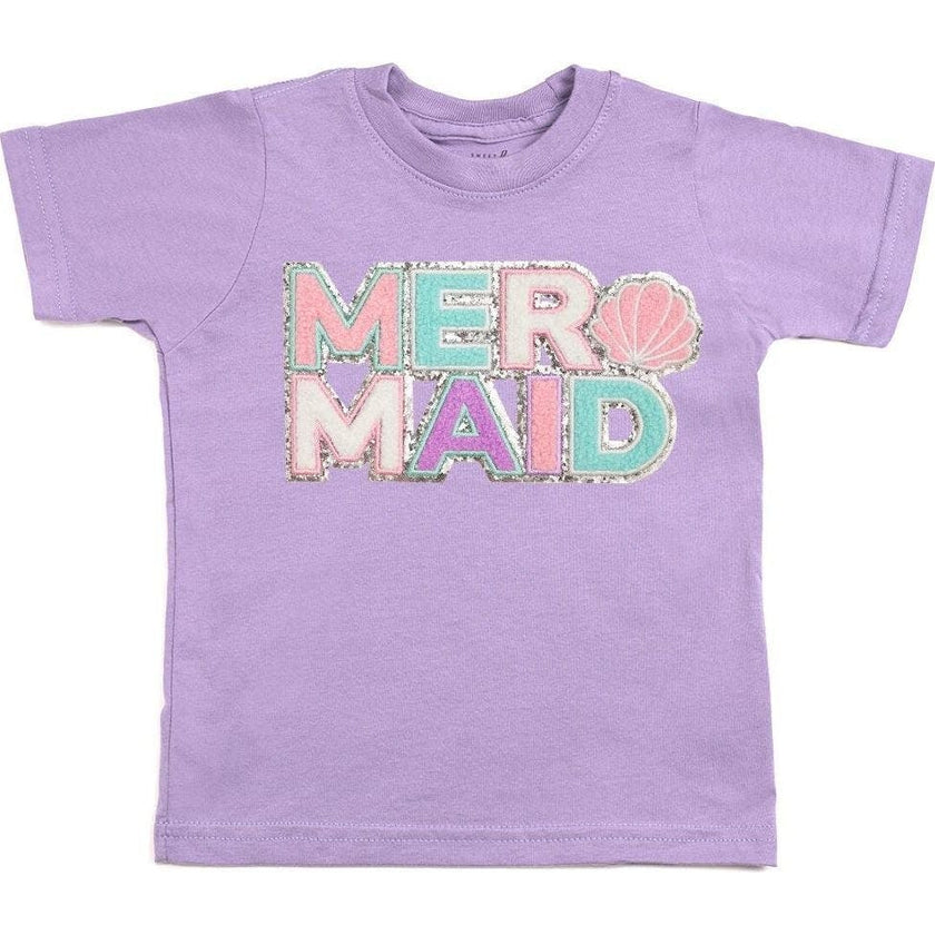 Mermaid Patch Short Sleeve T-Shirt