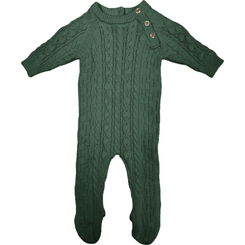 Multi Knit Long Sleeve Footie